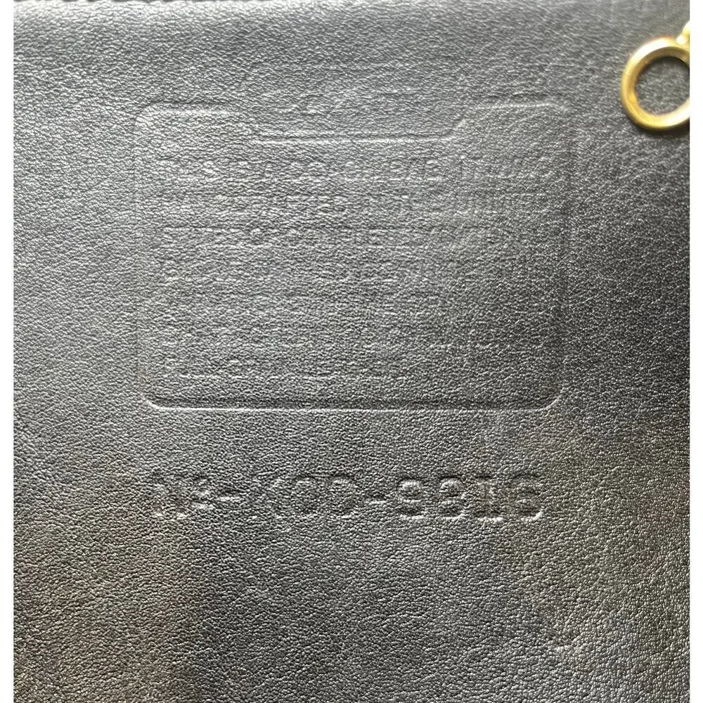 Vintage Coach 9816 Slim Duffle Medium Bag